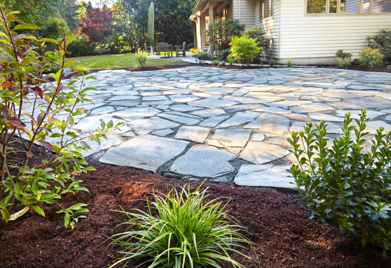 Uneven Flagstone Installation